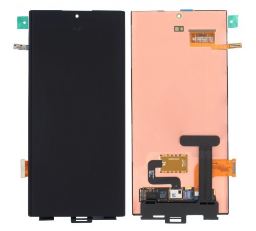 Дисплей для Samsung S908B Galaxy S22 Ultra 5G, черный, без рамки, Original, сервисная упаковка, #GH96-14788A
