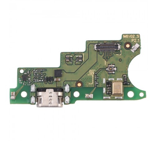 Шлейф для Motorola Moto E6s XT2053, коннектора зарядки, мікрофона, плата зарядки, Original (PRC)