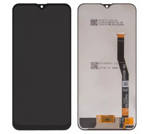 Дисплей для Samsung M205 Galaxy M20, чорний, без рамки, (Box)