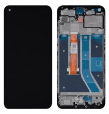 Дисплей для OnePlus Nord N100, с рамкой, черный, Original (PRC), BV065WBM-L03-MB03/BV065WBM-L03-MB02