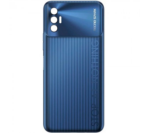 Задняя панель корпуса для Tecno Spark 8P, черная (Atlantic Blue), Copy Задняя панель корпуса для Tecno Spark 8P, черная (Atlantic Blue), Copy
