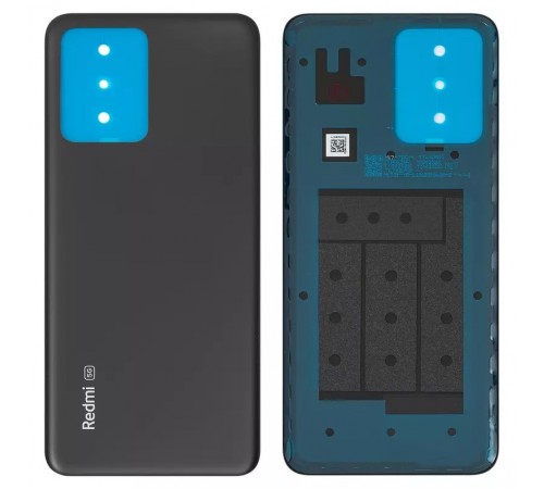 Задняя панель корпуса для Xiaomi Redmi Note 12 5G, серая Задняя панель корпуса для Xiaomi Redmi Note 12 5G, серая