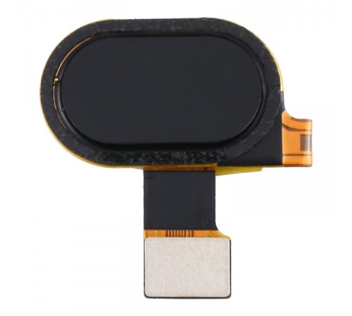 Шлейф для Motorola Moto G5 XT1676, кнопки Home, черный