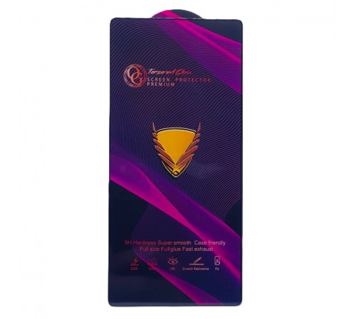 Захисне скло для Samsung S938 Galaxy S25 Ultra, 9H, Golden Armor OG, Full-Screen, Full Glue, (без упаковки), чорний