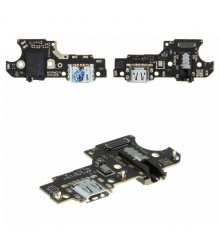 Шлейф для Realme C11, C12, C15, C21Y, коннектора зарядки, коннектора наушників, мікрофона, плата зарядки, High Copy