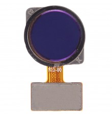 Шлейф для Xiaomi Redmi 7, Redmi 8, Redmi Note 7, Redmi Note 7 Pro, Redmi Note 7S, сканера отпечатка пальца (Touch ID), синий