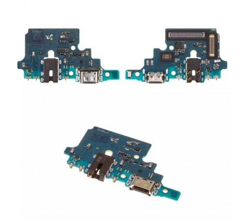 Шлейф для Samsung N770 Galaxy Note 10 Lite, коннектора зарядки, коннектора навушників, мікрофона, плата зарядки, Original (PRC)