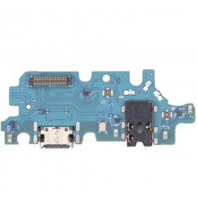 Шлейф для Samsung M135 Galaxy M13, коннектора зарядки, коннектора наушников, микрофона, плата зарядки, Original (PRC)