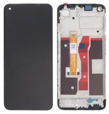 Дисплей для Oppo A54 4G, черный, с рамкой, Original (PRC)