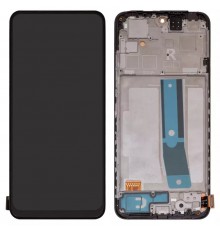 Дисплей для Xiaomi Poco M4 Pro 4G, Redmi Note 11, Redmi Note 11S, чорний, з рамкою, Copy (TFT)