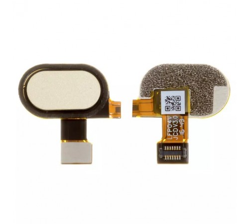 Шлейф для Motorola Moto G5 XT1676, сканера відбитка пальців (Touch ID), золотистий