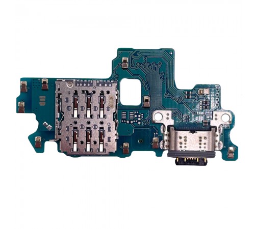 Шлейф для Samsung A566 Galaxy A56, конектора зарядки, мікрофона, плата зарядки 