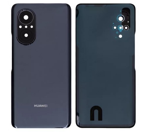 Задняя панель корпуса для Huawei Nova 9 SE, черная + стекло камеры