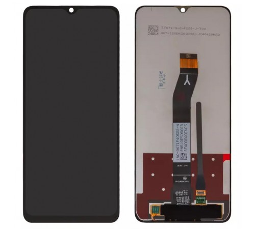 Дисплей для Xiaomi Poco C61, Redmi A3, Redmi A3x, чорний, без рамки, Original (PRC), 23129RN51X, 23129RN51H, 2312BPC51H