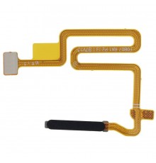 Шлейф для Oppo A16, A16s, A54 4G, A54s, сканера відбитка пальця (Touch ID), чорний, Original (PRC)