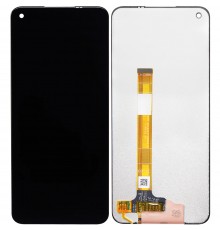 Дисплей для Realme 6, 6S, 7 (Global), черный, без рамки, Original (PRC)