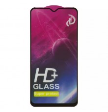 Защитное стекло ASP для Samsung A207F/DS Galaxy A20s, 0,33 мм 9H, совместимо с чехлом, Full Glue, черный