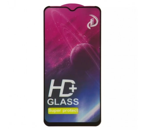 Защитное стекло ASP для Samsung A207F/DS Galaxy A20s, 0,33 мм 9H, совместимо с чехлом, Full Glue, черный