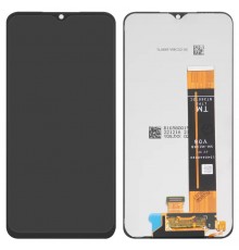 Дисплей для Samsung A135 Galaxy A13, A137 Galaxy A13, A236B Galaxy A23 5G, M135 Galaxy M13, M236B Galaxy M23, M336B Galaxy M33, черный, без рамки, Оригинал (переклеено стекло), SM-M236B V06
