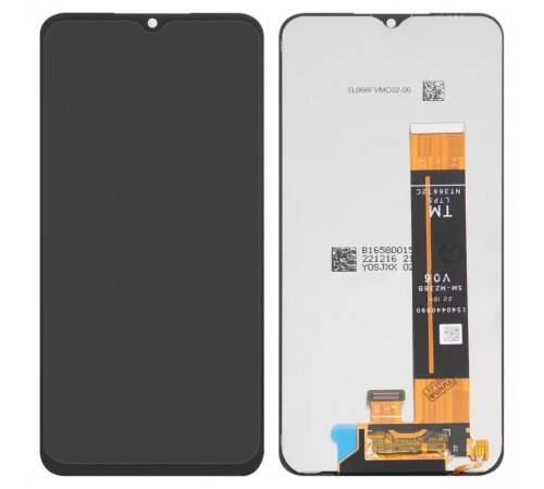 Дисплей для Samsung A135 Galaxy A13, A137 Galaxy A13, A236B Galaxy A23 5G, M135 Galaxy M13, M236B Galaxy M23, M336B Galaxy M33, черный, без рамки, Оригинал (переклеено стекло), SM-M236B V06