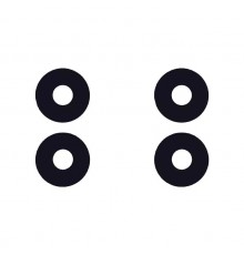 Скло камери для Samsung A055 Galaxy A05, без рамки, комплект 2 шт.