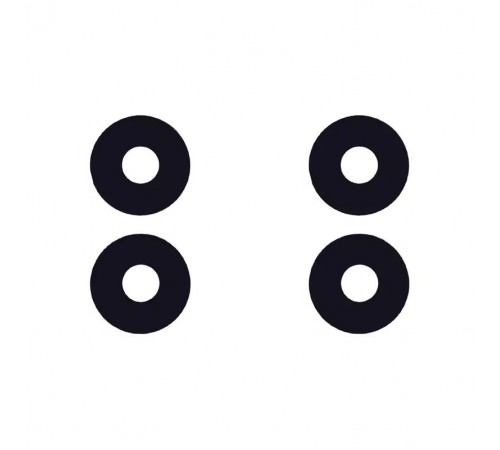 Скло камери для Samsung A055 Galaxy A05, без рамки, комплект 2 шт.