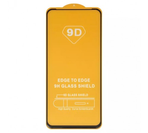 Захисне скло для Realme C75 4G RMX3941, сумісне з чохлом, Full Glue, (без упаковки), чорний