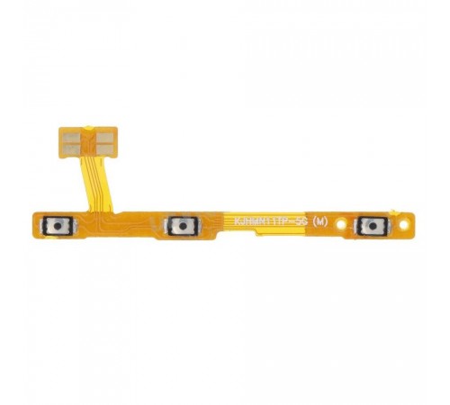 Шлейф для Xiaomi Poco X4 GT, Redmi Note 11T Pro, Redmi Note 11T Pro Plus, кнопки включения, кнопок громкости звука