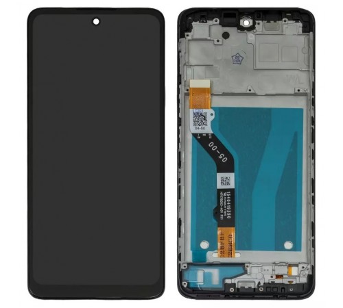 Дисплей для Motorola Moto G60, черный, с рамкой, High Copy 1540415532