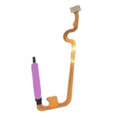 Шлейф для Tecno Camon 18P (CH7n), сканера отпечатка пальца (Touch ID), фиолетовый (Iris Purple), Original (PRC)