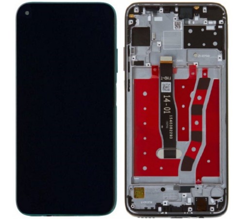 Дисплей для Huawei Nova 6 SE, Nova 7i, P40 Lite, зелений (Emerald Green), версія 4G, з рамкою, High Copy JNY-L21A/JNY-L01A/JNY-L21B/JNY-L22A/JNY-L02A/JNY-L22B/JNY-AL10/JNY-TL10