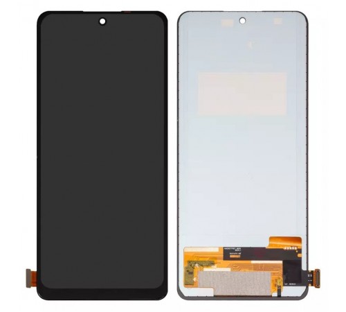 Дисплей для Xiaomi Redmi Note 13 4G, чорний, без рамки, Copy