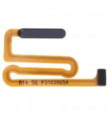 Шлейф для Samsung A146P Galaxy A14 5G, кнопки увімкнення, сканера відбитка пальця (Touch ID), чорний, Original (PRC)