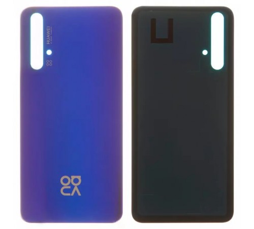 Задняя панель корпуса для Huawei Nova 5T, синяя Задняя панель корпуса для Huawei Nova 5T, синяя