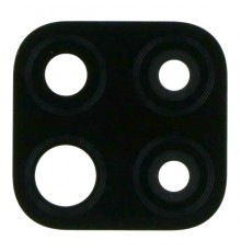 Скло камери для Huawei P40 Lite, чорне, без рамки