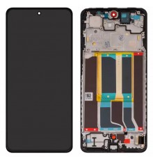 Дисплей для OnePlus Nord CE4, с рамкой, черный, Original (PRC), CPH2613