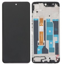 Дисплей для Realme C65 4G, черный, с рамкой, Original (PRC), RMX3910