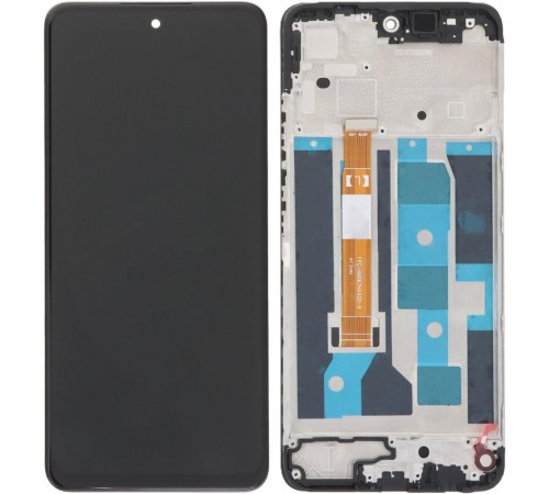 Дисплей для Realme C65 4G, чорний, з рамкою, Original (PRC), RMX3910 