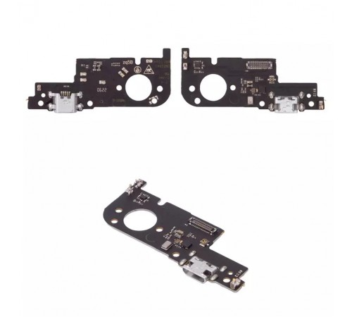 Шлейф для ZTE Blade A52, A53 Pro, коннектора зарядки, микрофона, плата зарядки, High Copy