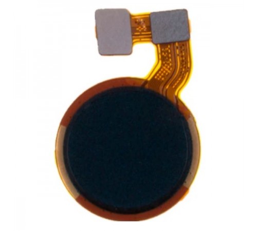 Шлейф для Tecno Spark 6 Go (KE5, KE5J), сканера отпечатка пальца (Touch ID), черный