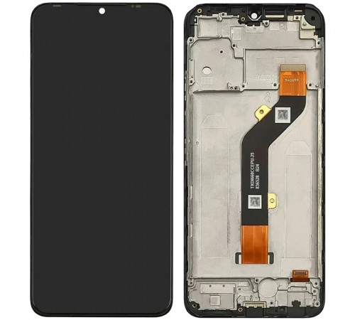 Дисплей для Infinix Hot 20i (X665C, X665E), чорний, з рамкою, Original (PRC), 1540432170