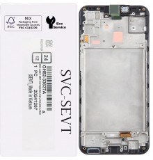 Дисплей для Samsung A155 Galaxy A15, A156 Galaxy A15 5G, черный, с рамкой, Original