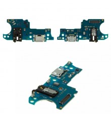 Шлейф для Samsung A035F Galaxy A03, коннектора зарядки, коннектора наушників, мікрофона, плата зарядки, Original (PRC)