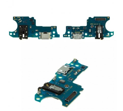 Шлейф для Samsung A035F Galaxy A03, коннектора зарядки, коннектора наушників, мікрофона, плата зарядки, Original (PRC)