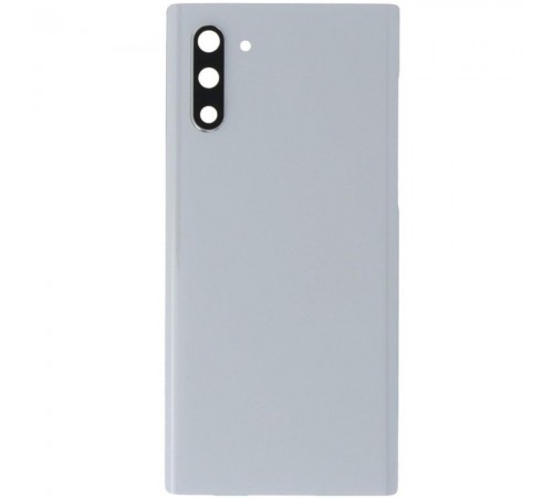 Задняя панель корпуса для Samsung N970F Galaxy Note 10, белая (Aura White) + стекло камеры