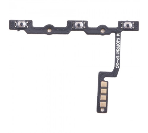 Шлейф для Realme 11 Pro, 11 Pro Plus, кнопки включения, кнопок громкости звука