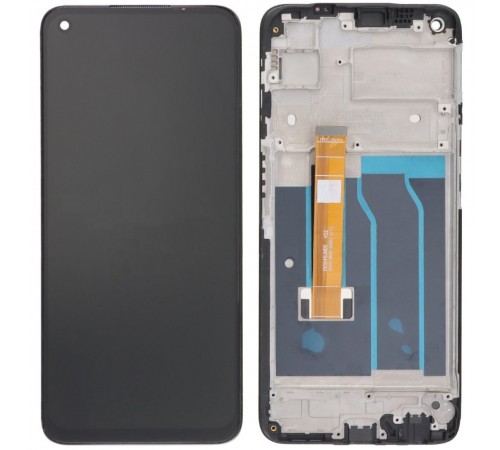 Дисплей для Realme 6S, чорний, з рамкою, Original (PRC), p/n: 1540396362
