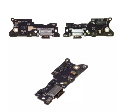 Шлейф для Xiaomi Redmi 10, Redmi 10 (2022), Redmi 10 Prime, Redmi 10 Prime (2022), коннектора зарядки, микрофона, плата зарядки