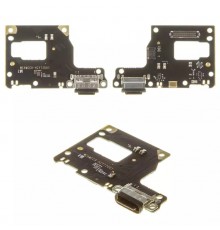 Шлейф для Xiaomi Mi 9 Lite, Mi CC9, конектора зарядки, мікрофона, плата зарядки, High Copy M1904F3BG