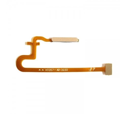 Шлейф для Realme C53, сканера відбитка пальця (Touch ID), золотавий (Champion Gold), Original (PRC)